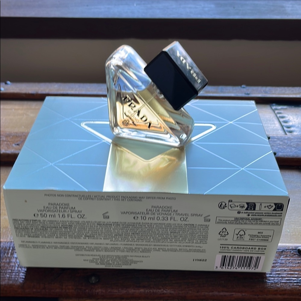 Prada Fragrance with Black Cap